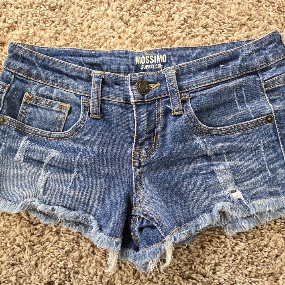 Mossimo Supply Co. Women's Blue Denim Shorts